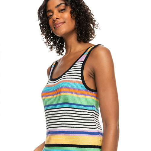 Roxy Γυναικείο φόρεμα Sunshine Bouquet Midi Length Strappy Dress